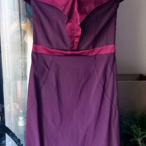 Hybrid dress like new, red, slim fit, size L