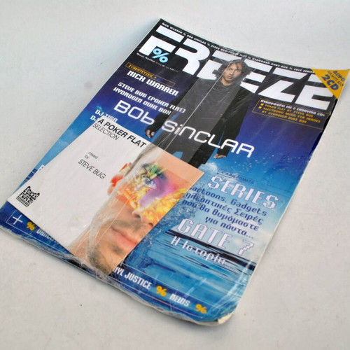 Freeze Magazine Issue 25 2003 with Bob Sinclar CD new