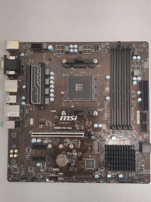 MSI B350M PRO-VDH Micro-ATX μητρική πλακέτα AM4 DDR4