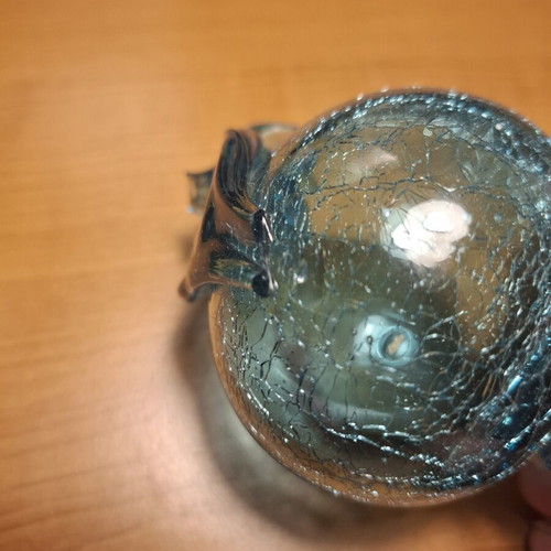 Glass decorative pomegranates like new