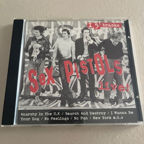 Sex Pistols Live CD used, punk