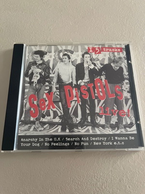 Sex Pistols Live CD μεταχειρισμένο, punk