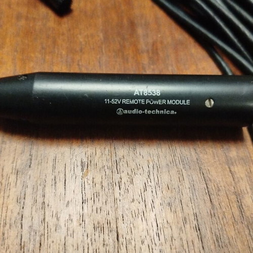 Audio-Technica Condenser Microphone cardioid, like new, 15m cable