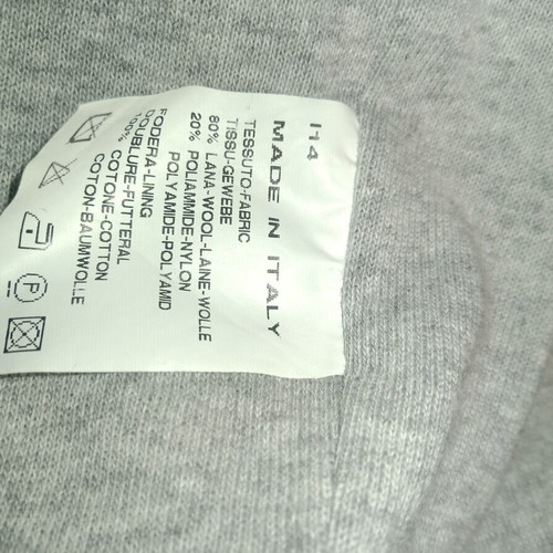 North Sails jacket new, white with gray sleeves, size L