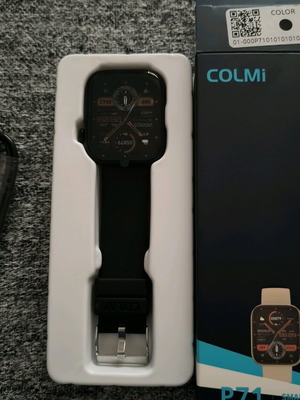 Smart watch Colmi καινούργιο, μπεζ, 2 κομμάτια