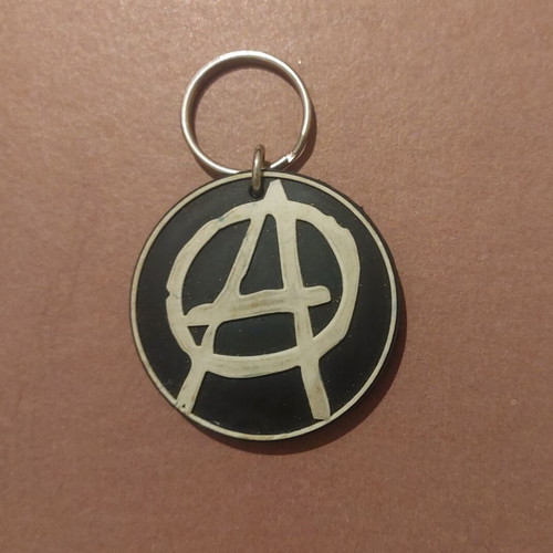 Anarchy keychain like new