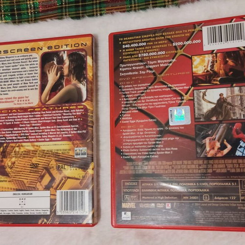 Spiderman Trilogy and Animated Series DVD like new, special edition