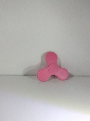 Fidget Spinner new, pink, 3D printed