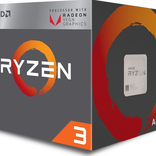AMD Ryzen 3 2200G with Wraith Stealth cooler used