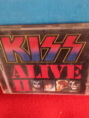 KISS Alive II double CD like new, metal