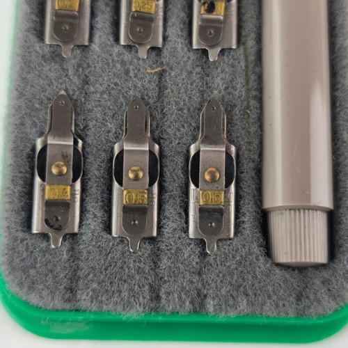 Markant Vintage Technical Drawing Pen Set used with 9 Nibs and Plastic Case