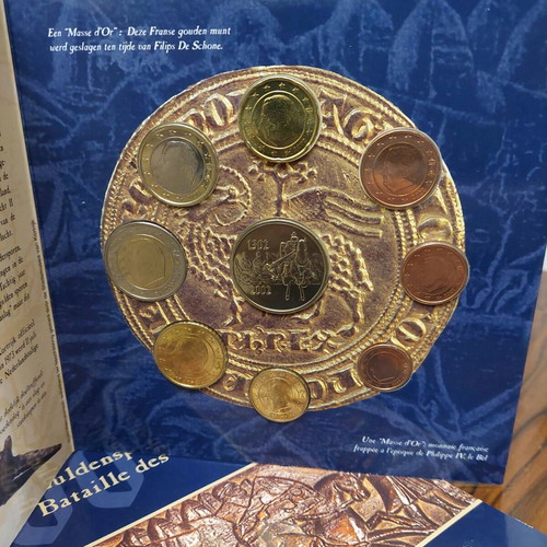 Belgium Euro FDC 2002 new, in triptych case