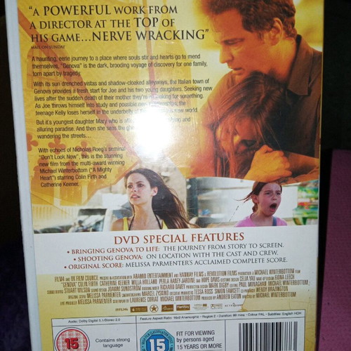 Genova DVD like new, adventure drama, subbed