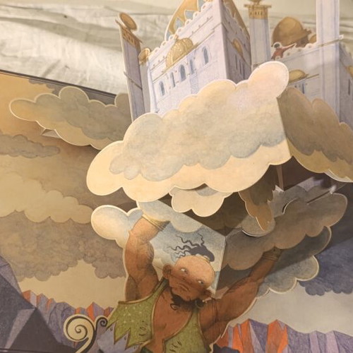 Aladdin and the Magic Lamp interactive 3D book