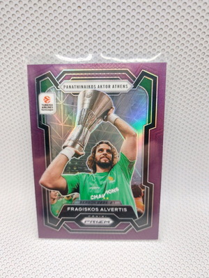 2023-24 Euroleague Prizm Φραγκίσκος Αλβέρτης purple /99 σαν καινούργιο