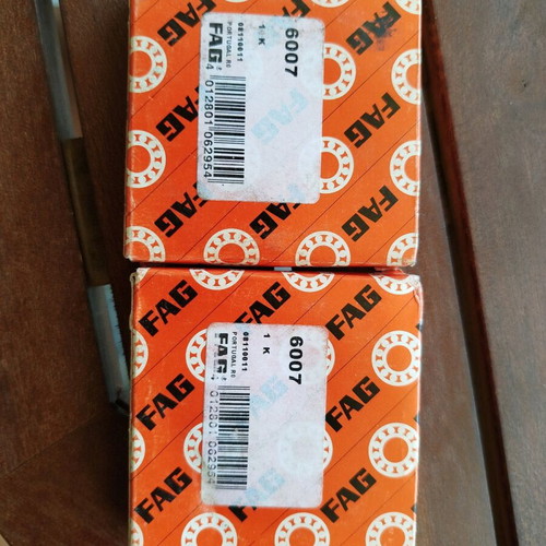 Bearing 6007 pair new, unused