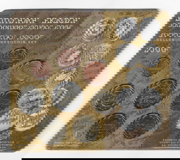 Ελλάδα σετ ευρώ  Τράπεζα της Ελλάδος του 2006
