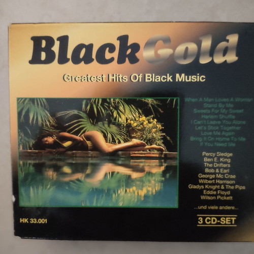 Black Gold collection 3 CD set new, R&B / Soul