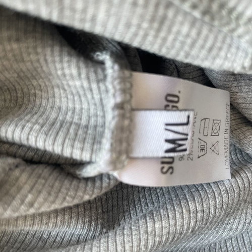 SunsetGo! One-Piece Ribbed Short Jumpsuit Like New, Grey