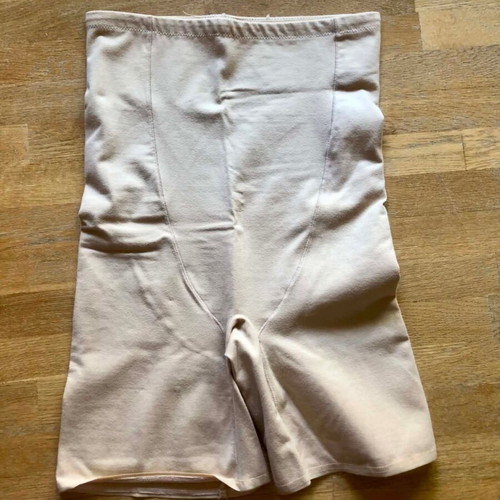 Lastex Minerva High-Waisted Long Shaping Boxer Beige New 2 Pieces