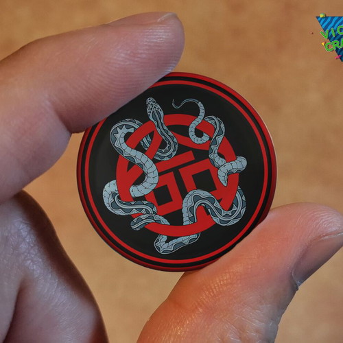 Iron Maiden Senjutsu pin set of 6, diameter 3 cm, new