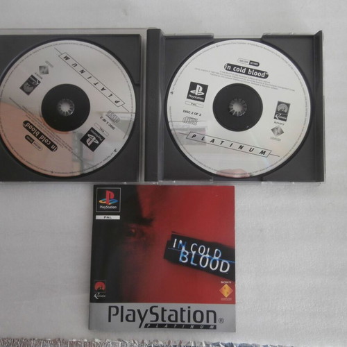 In Cold Blood PlayStation (PS1) used