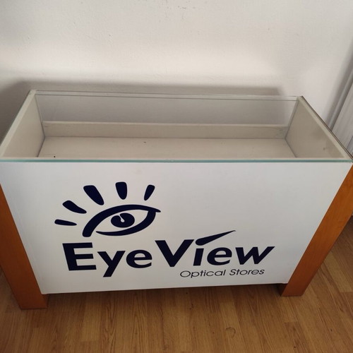 Store display cabinets used, set of 2, for indoor use