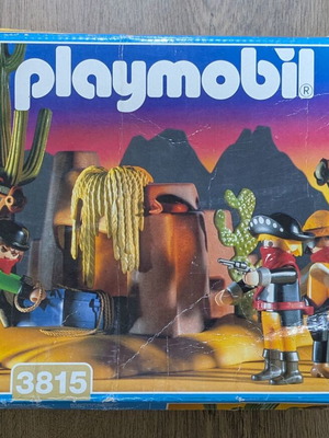 Playmobil Western 3815 Логово на бандити употребяван