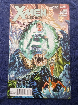 X-men Legacy #272 like new with Rafa Sandoval signature