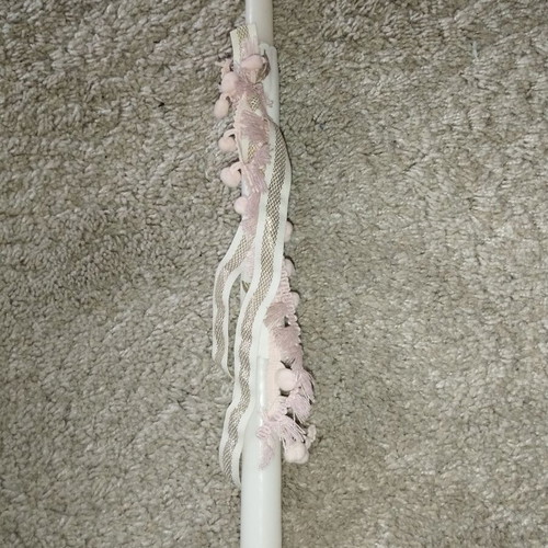 Wooden Easter candle box handmade with candle new