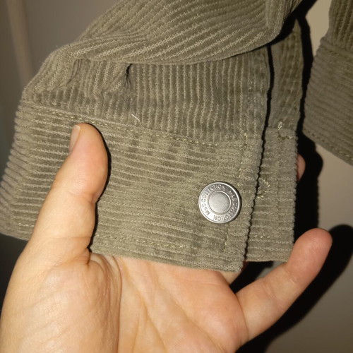 Marks & Spencer khaki corduroy jacket XL used, 100% cotton
