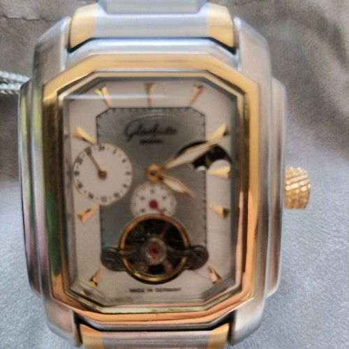 Glasshute Original Watch like new, men's, gray