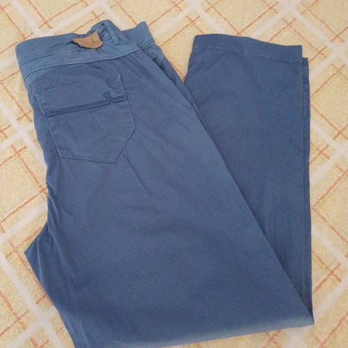 Sarah Lawrence jeans long blue women's pants used, size L