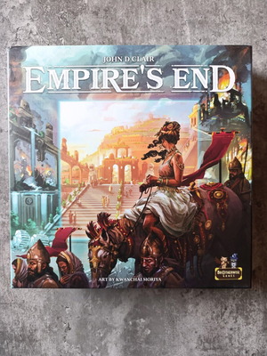 Empire's End board game used, Kickstarter edition, English