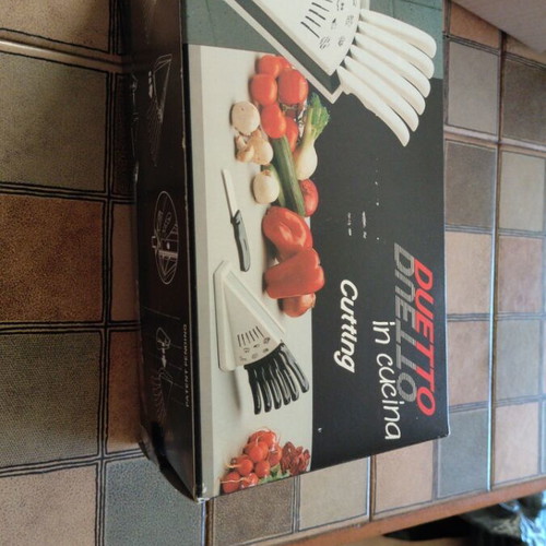 Duetto in cucina kitchen cutting set new