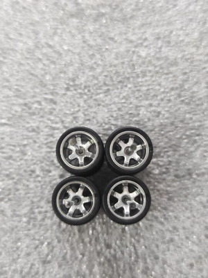 Hot Wheels-Matchbox wheels new chrome color set