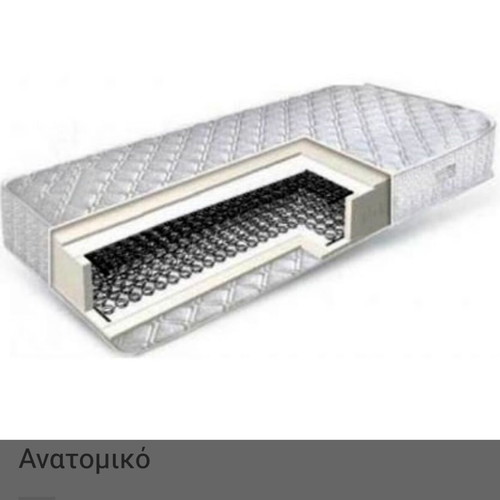 Mattress 1.90 x 1.00 anatomical new with Aloe Vera fabric