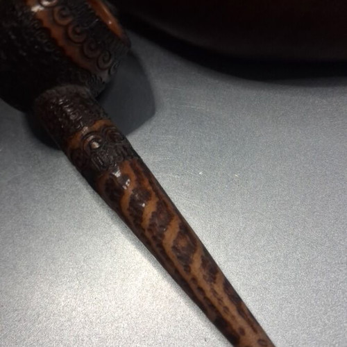 Savinelli and Handmade Tobacco Pipes with Wooden Stand, new