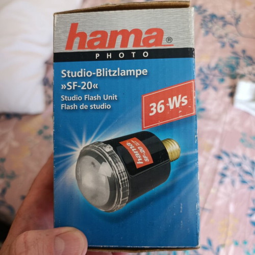 Hama Studio Flash SF20 36 Ws like new, E27 base