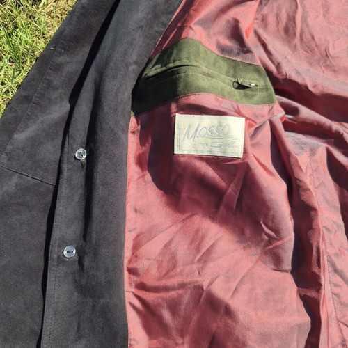 Men's suede jacket Roman Rothschild of Switzerland like new, size L