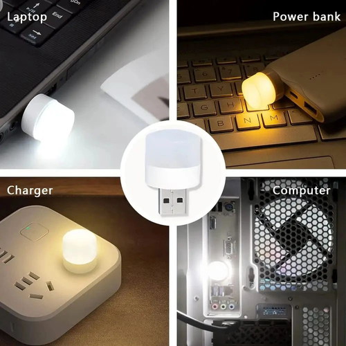USB Night and Emergency Light new with warm glow