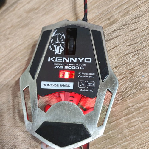 Kennyo Gaming mouse 4000 DPI colorful used