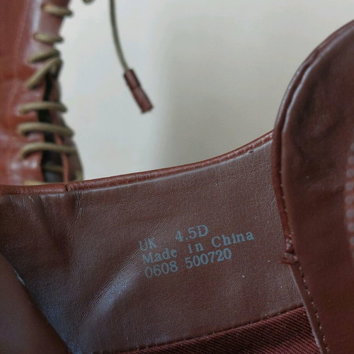 Clarks brown ankle boots used, size 37.5