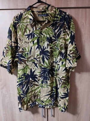 Nautica Hawaiian shirt XL like new, multicolor