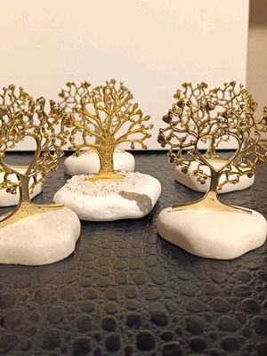 Decorative stone set of 6 pieces like new