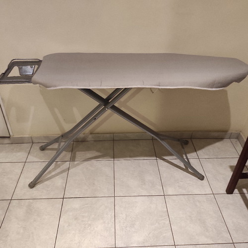 Large folding ironing board used