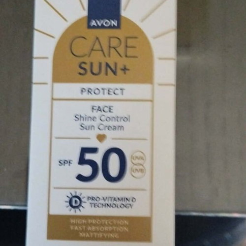 Avon Care Sun+ Protect Face Shine Control Matte Sunscreen SPF 50 50ml