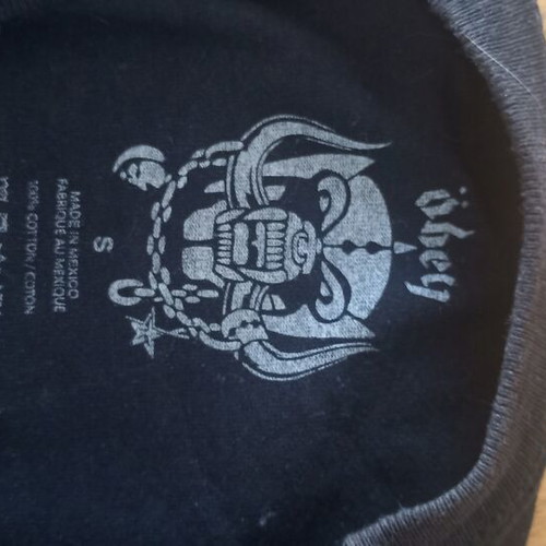 Obey x Motörhead "Lemmy" T-shirt, size S
