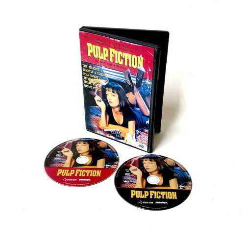 Pulp Fiction 2DVD Special Edition like new, action, crime with subtitles