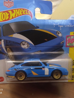 Matchbox Porsche 911 Carrera καινούργιο σε βαθύ κυανό χρώμα